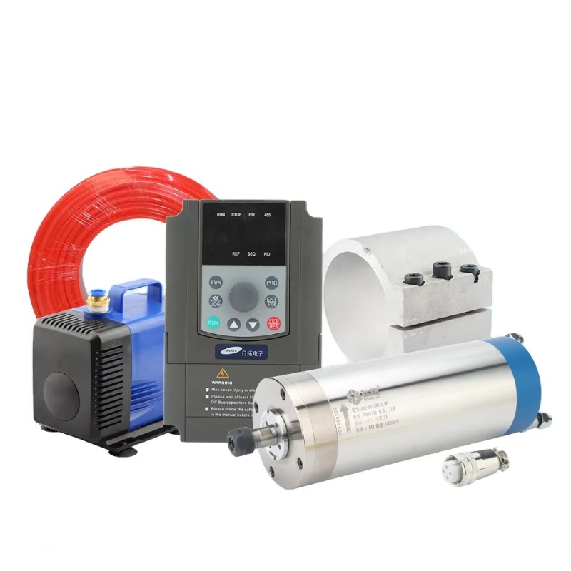 2.2Kw Water Cooled Spindle Kit Vfd - 2,2 kW ER20 watergekoelde freesmotor +