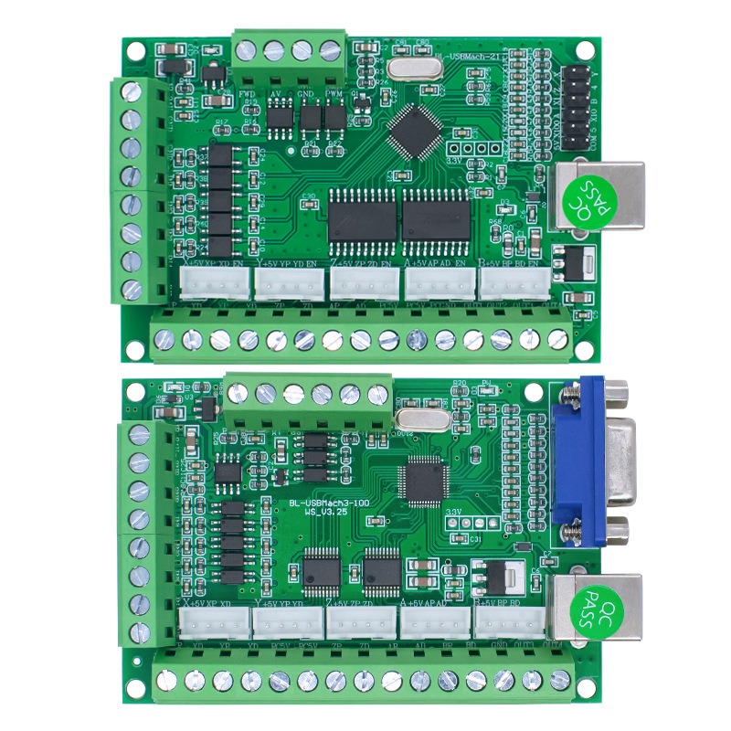 1 stuks motorbesturingskaart,  - 5 Axis Cnc Breakout Board Interface Mach3 recensie en prijs