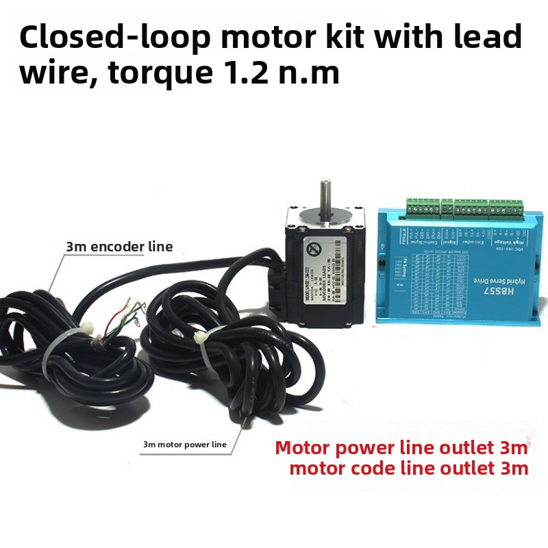 NEMA23 57 stappenmotor met ges - Nema 23 Closed Loop Stepper Motor Driver Kit recensie en prijs